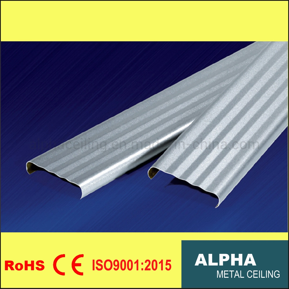 Aluminum 84r Perforated Metal C Shaped Plain Strip Exterior Sun Shutter Shade Louver