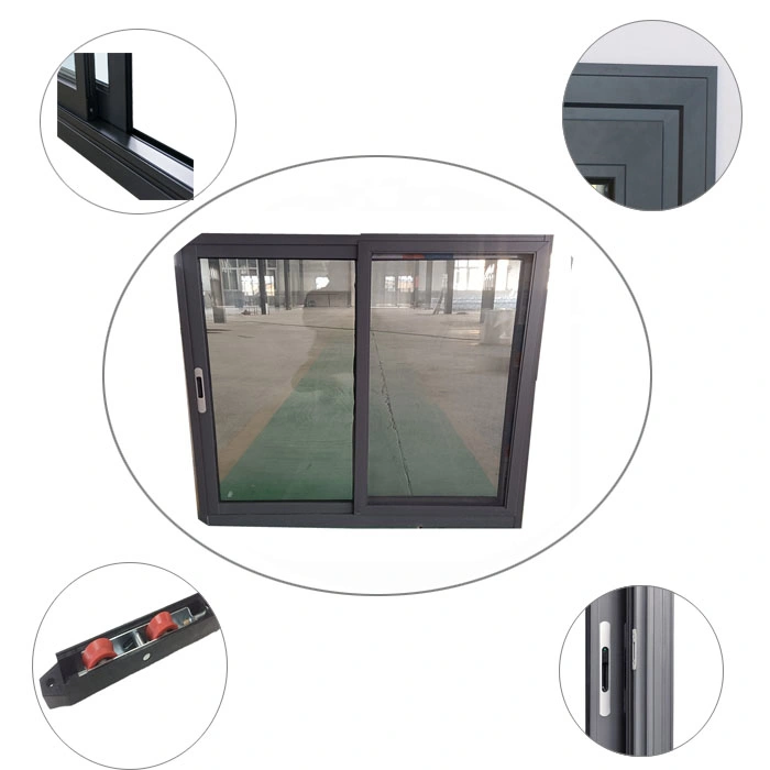 Aluminum Sliding Window Door for Sale Sliding Windows Aluminium Glass Sliding Window Aluminum Alloy Louver Stainless Steel Swing