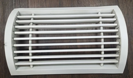 HVAC Aluminum Ceiling Supply Air Grille Conditioning Wave AC Ceiling Air Louver